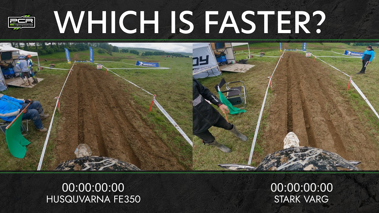 Against The Clock | Stark Varg vs Husqvarna FE 350