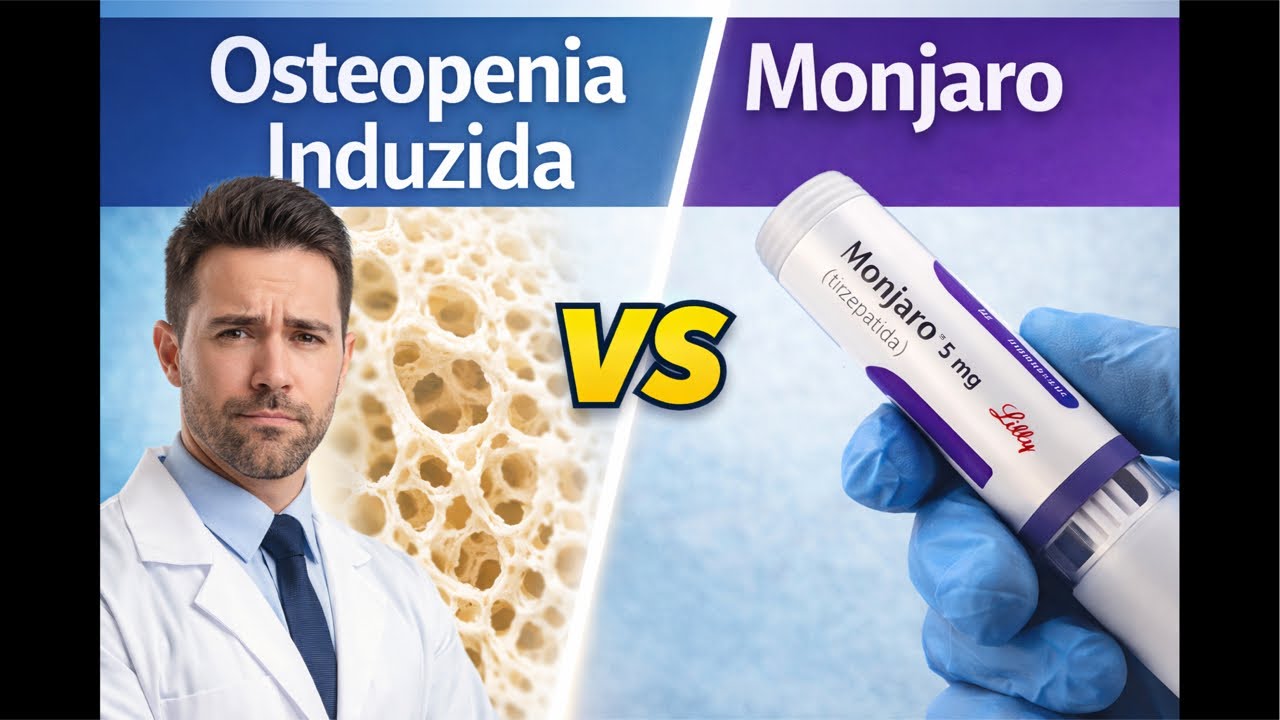 Mounjaro e a Osteopenia. O que fazer?