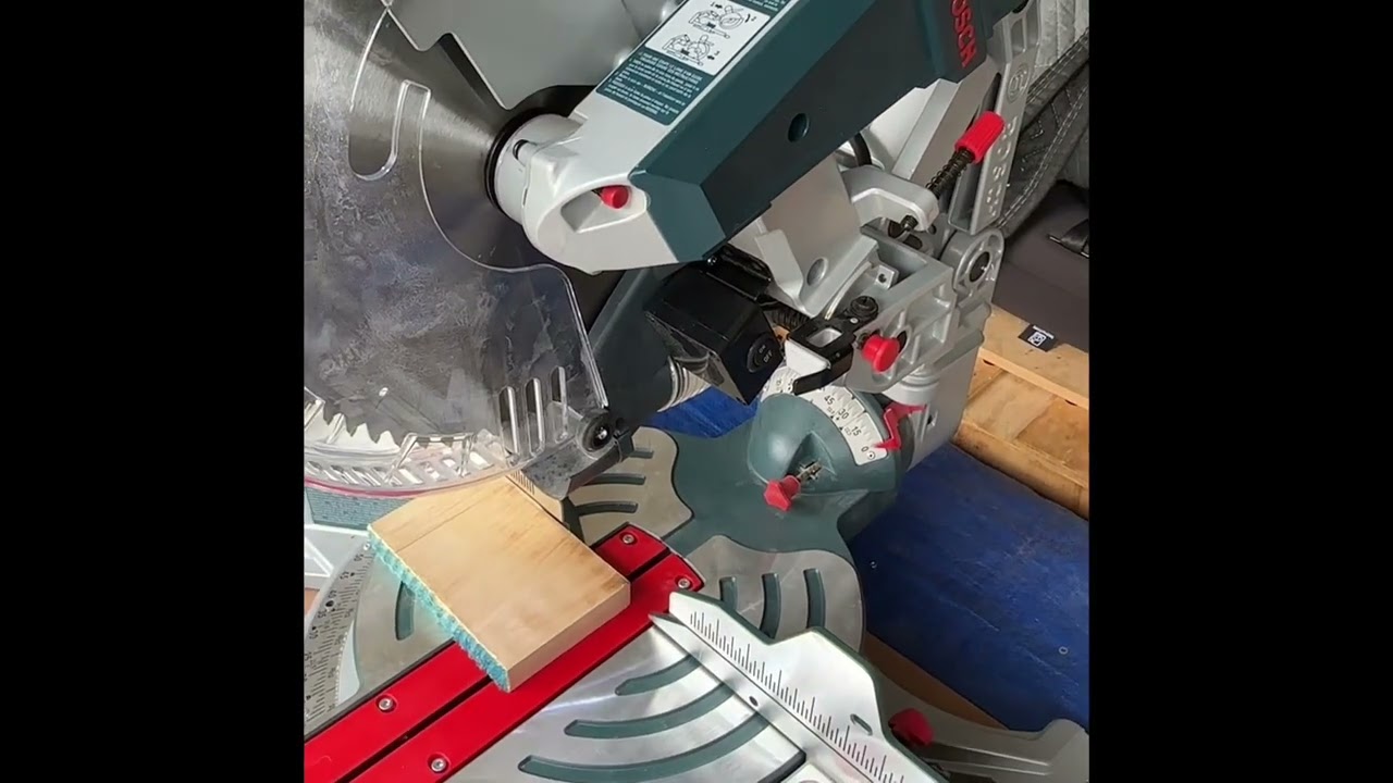 Upgrades to Bosch Miter Saw