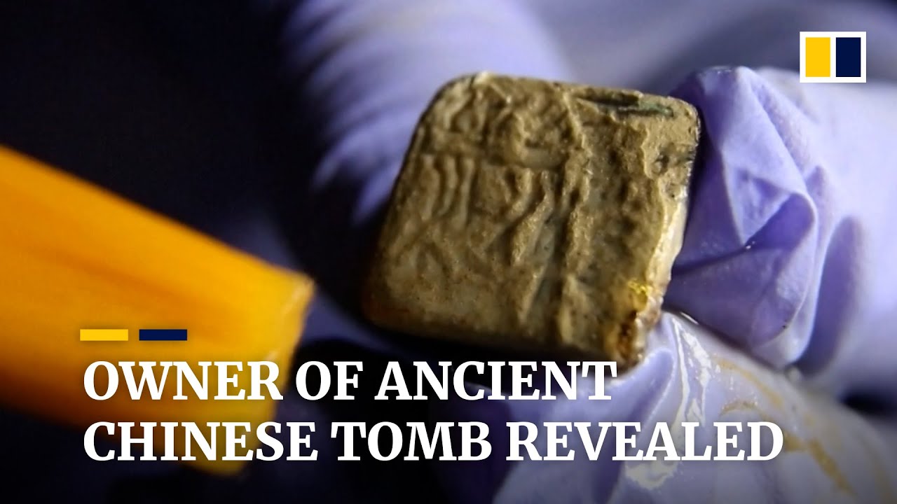 Excavated seal unveils owner of ancient tomb in northwest China