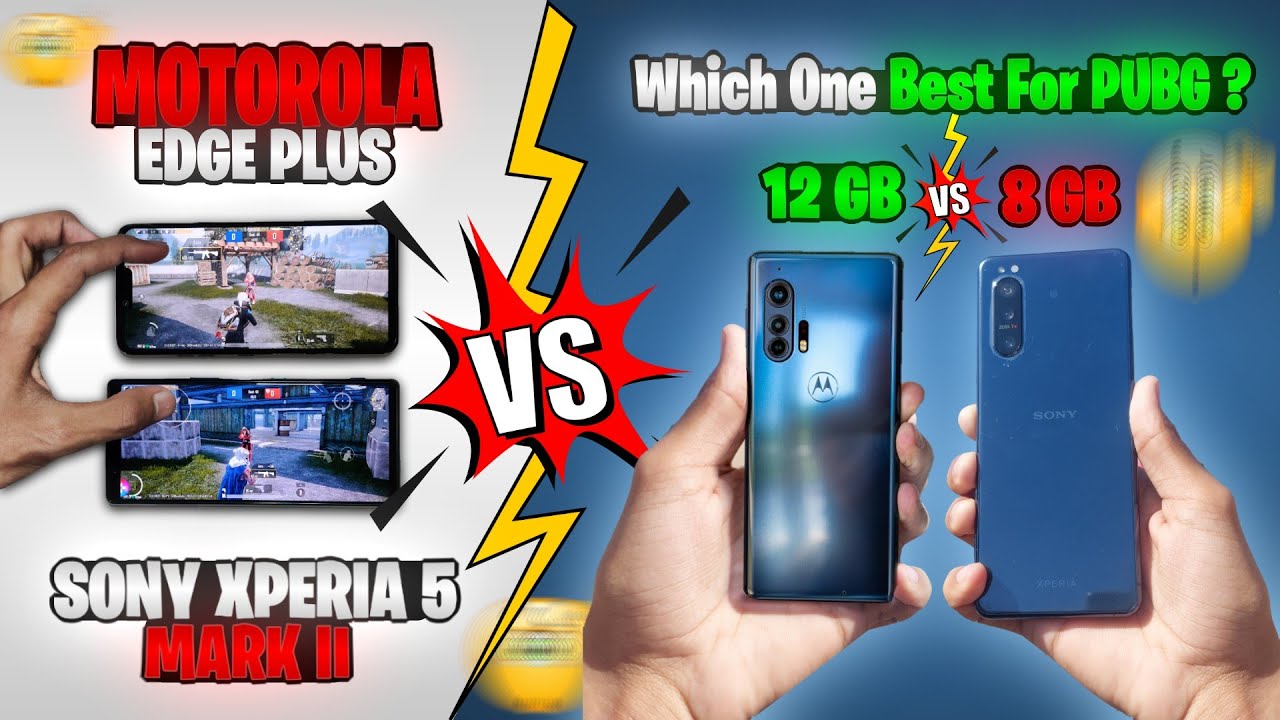 Sony Xperia 5 Mark 2 vs Motorola Edge Plus Pubg/BGMI Comparsion : 2024 || 12 vs 8 GB Ram😨| Pubg Test