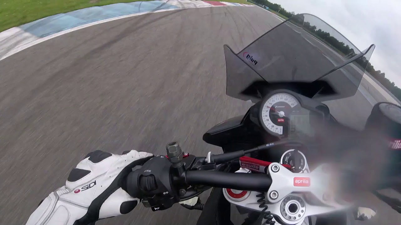 Assen TT Circuit 03.06.2018 Lap with 2014 Aprilia Tuono V4