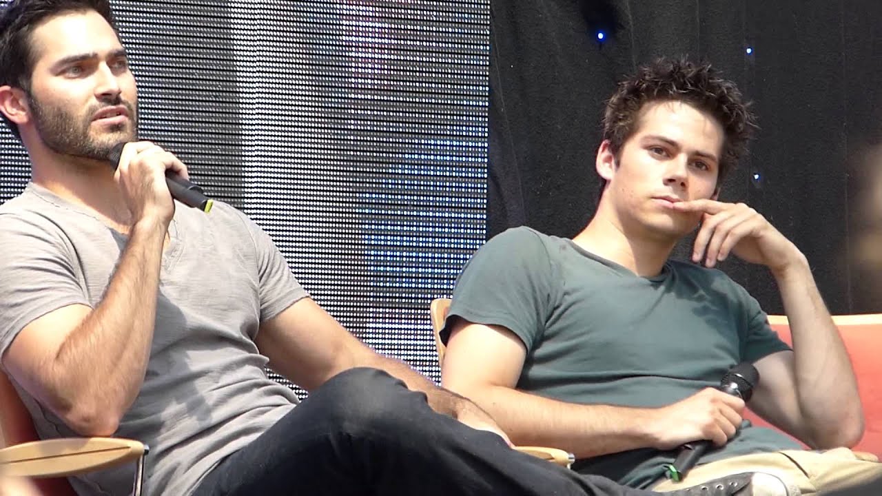 Alpha Con 2014.Tyler Hoechlin and Dylan O'brien panel. Part 15