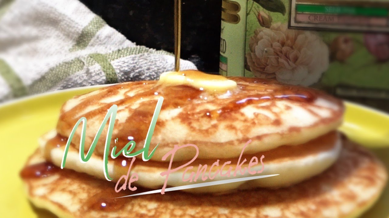 Miel para Pancakes, receta facil casera y deliciosa