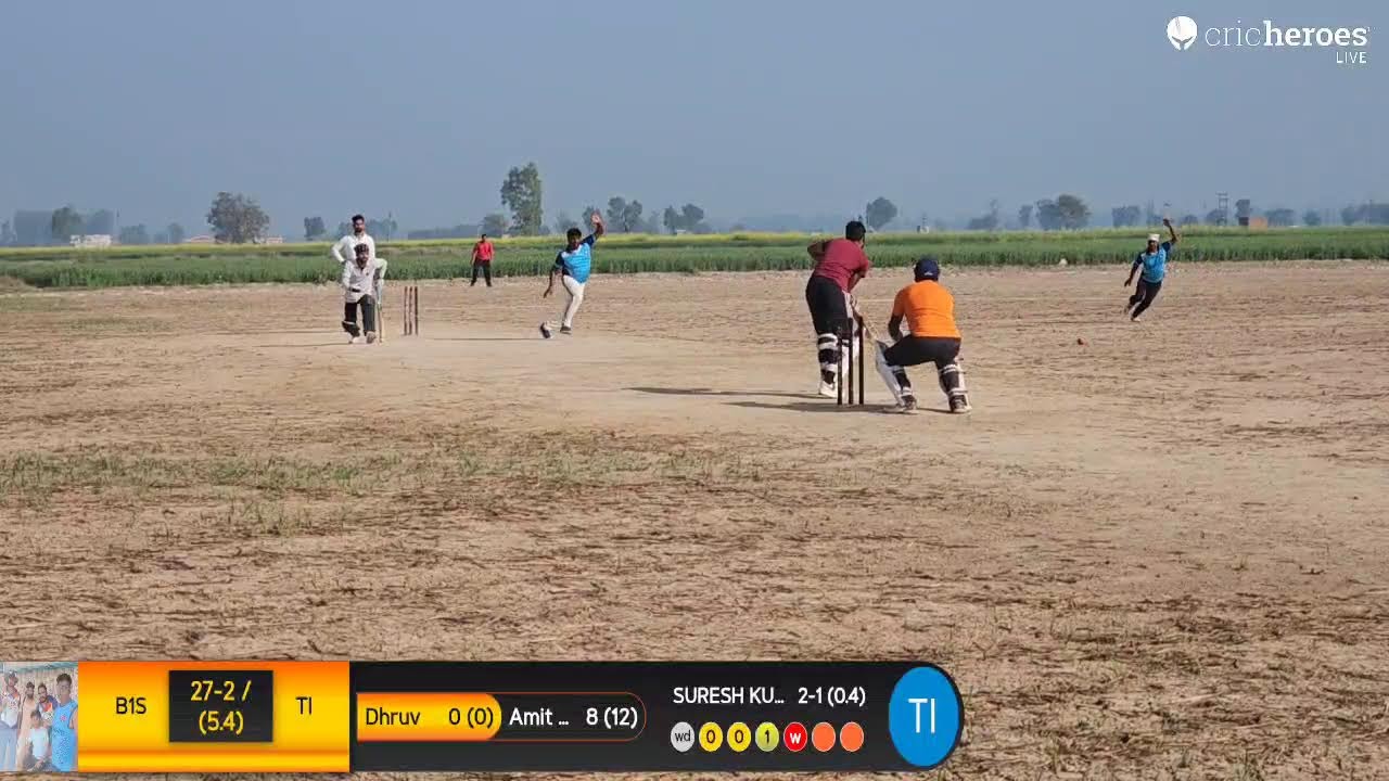 Semi🏆 Final Tikri vs Bherian 11 Star live cricket match |  #livestream #cricketlovers 