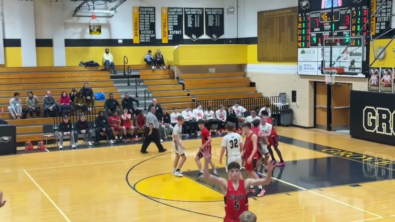 Grove City Boys JV Basketball vs Hickory 01/29/26 Full Game