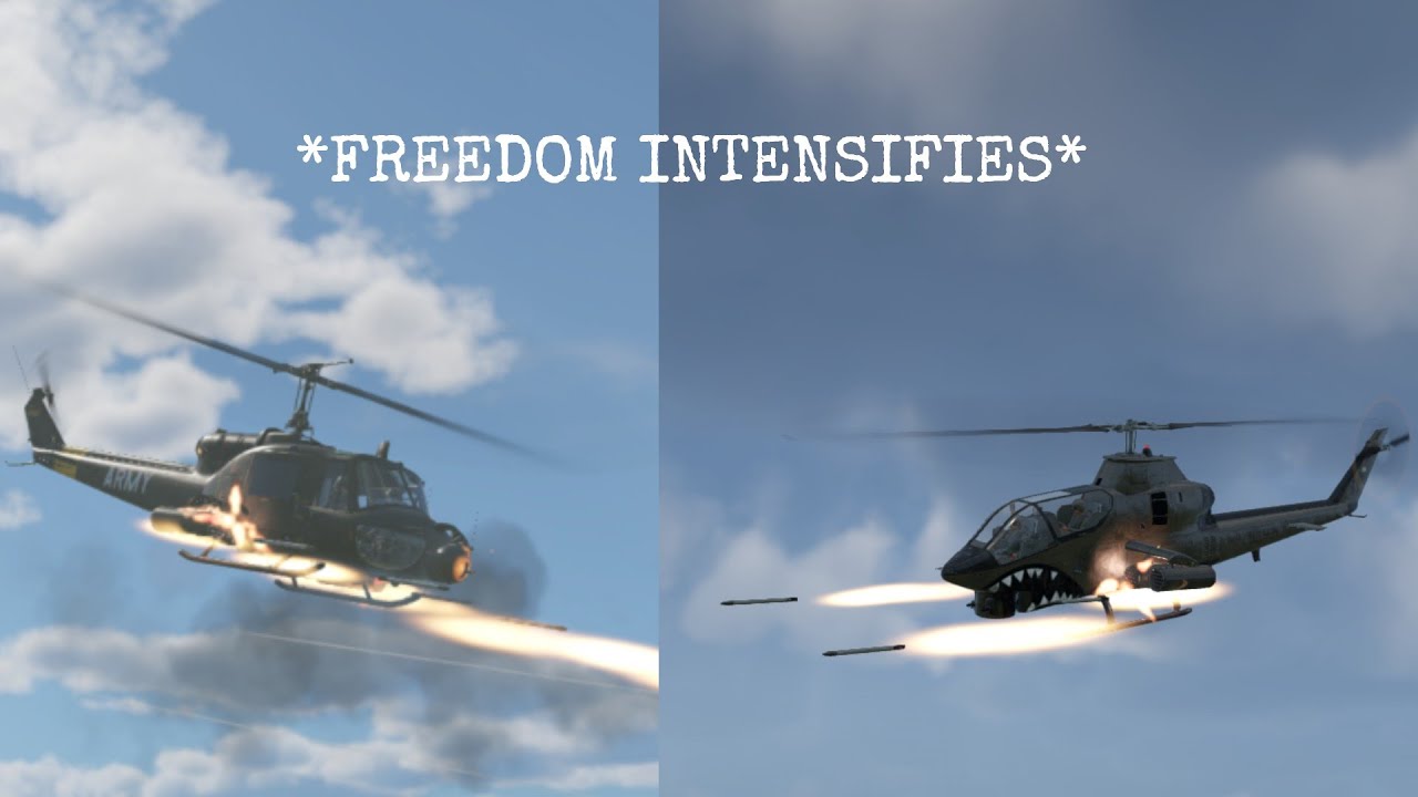 War Thunder, But Its Vietnam War Helis
