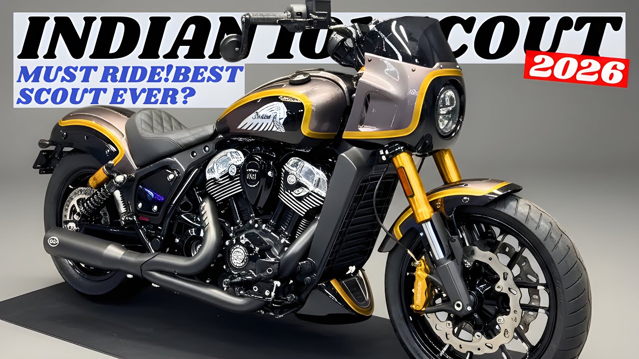 Indian 101 Scout 2026 - Why This Is The ULTIMATE American Sport Cruiser!