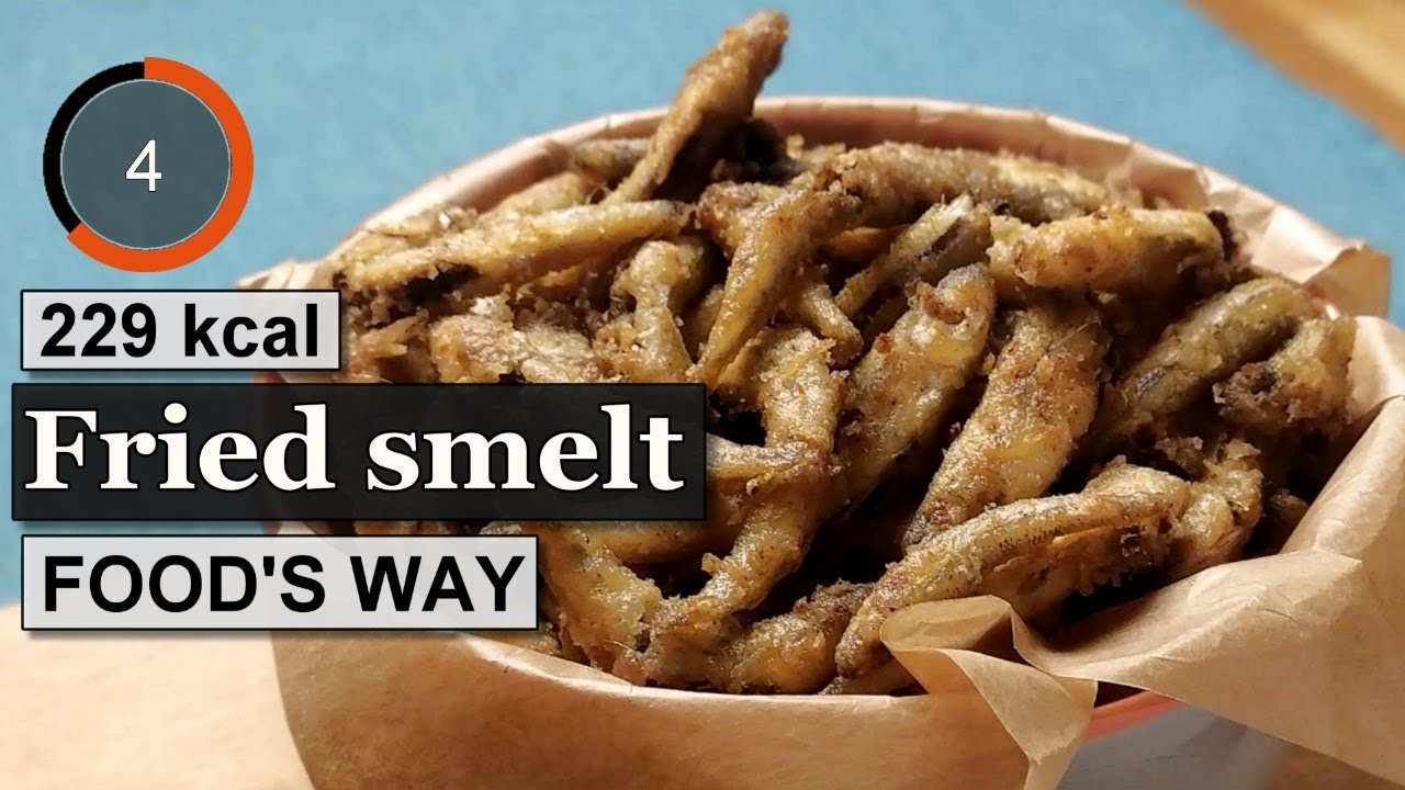 Fried smelt fish | Ingredients calories | Greek Food’s Way