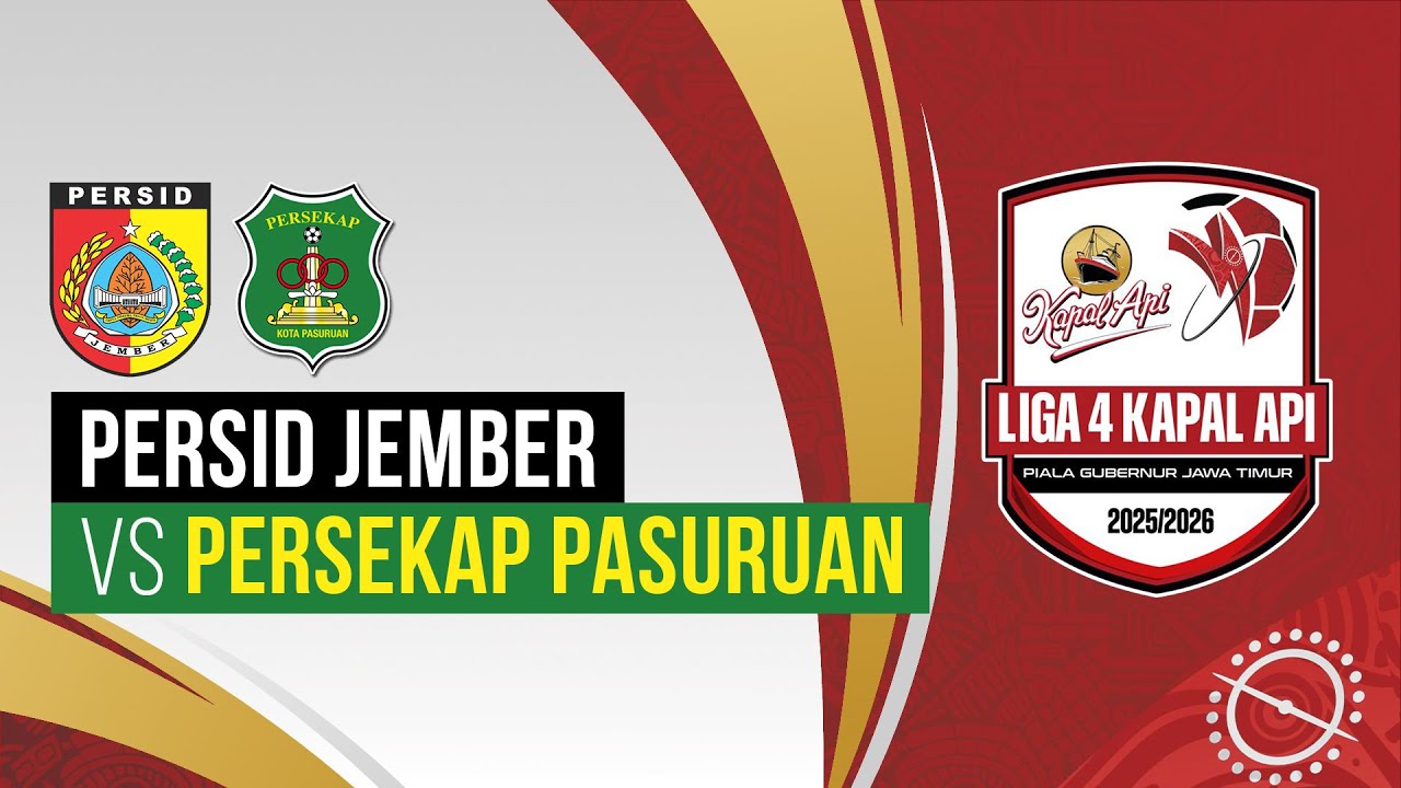 Persid Jember VS Persekap Kota Pasuruan | Liga 4 Jawa Timur 25/26