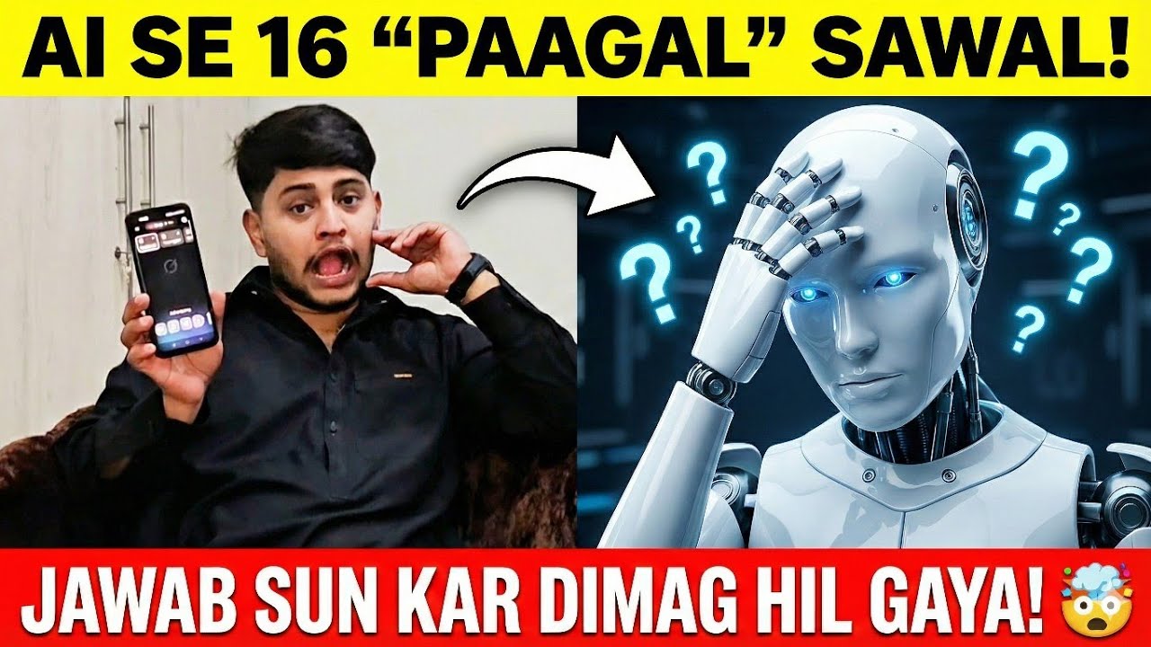 AI vs Me: 16 Most STUPID Questions! (Jawab Sun Kar Hass Doge)