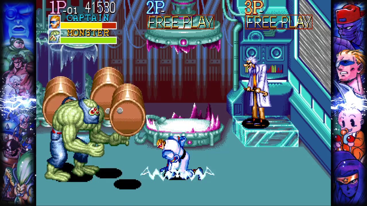 PS4 CAPCOM BELT ACTION COLLECTION カプコン ベルトアクション コレクション　キャプテンコマンドー　ワンコインクリア 20180922