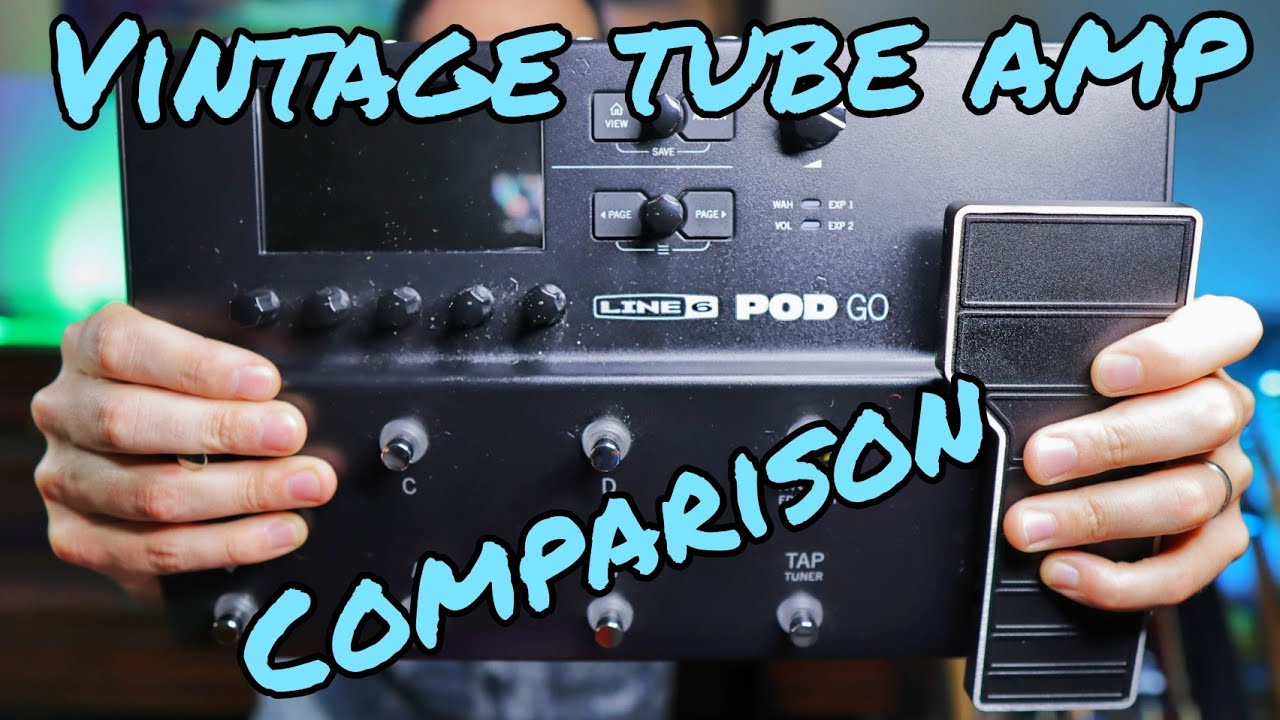 Line 6 Pod Go Vs. 1968 Fender Bassman- Experimenting Using the Amp Out Feature and a Future Request