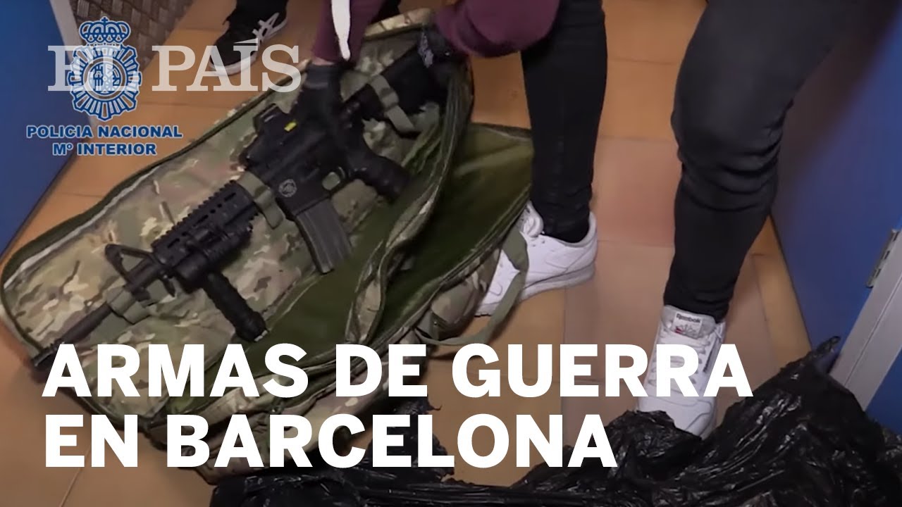 Localizado un trastero de armas de guerra y munición en el centro de Barcelona