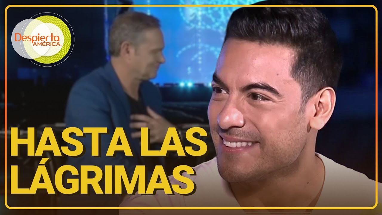 Carlos Rivera hace llorar a Alan Tacher al recordar su pasado juntos | Despierta América