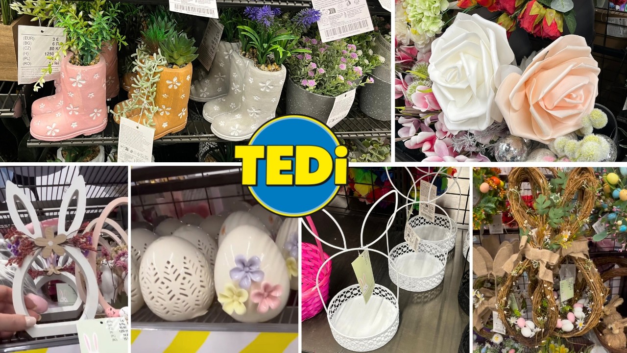 Przegląd półek w Tedim/Wielkanocne koszyczki z uszami/Gigantyczne róże🌷