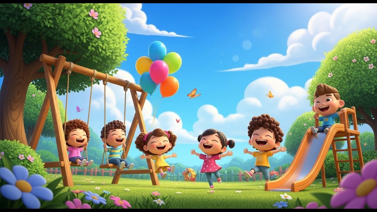 Une Journée Heureuse au Parc 🌳😊 | Comptine Bébé | Happy Day at the Park – Kids Song