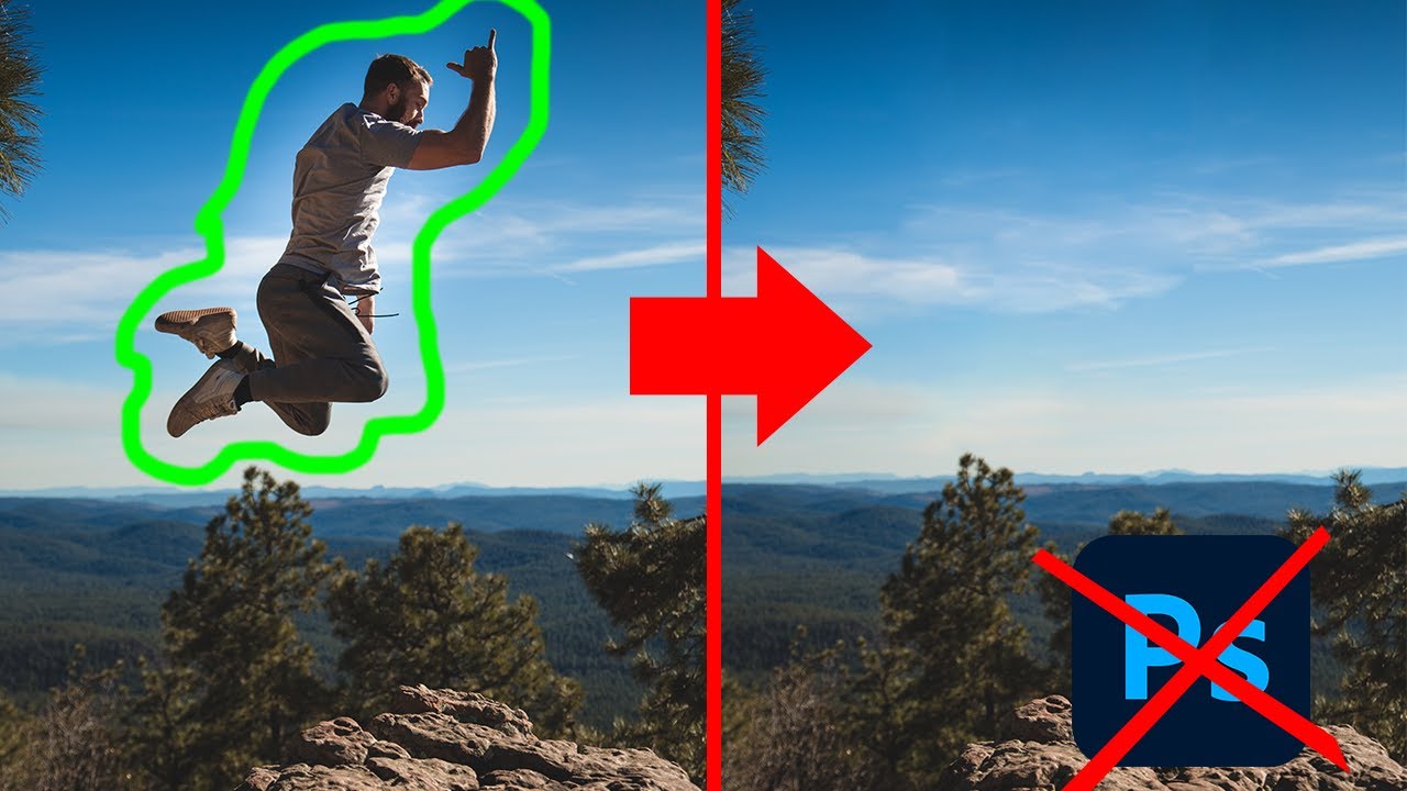 Comment Supprimer un objet / élément d'une image - gratuitement SANS photoshop