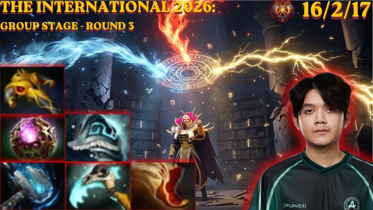 🐉 Mikoto's Invoker - The Combo Master! 🔥 | TI 2026: Group Stage
