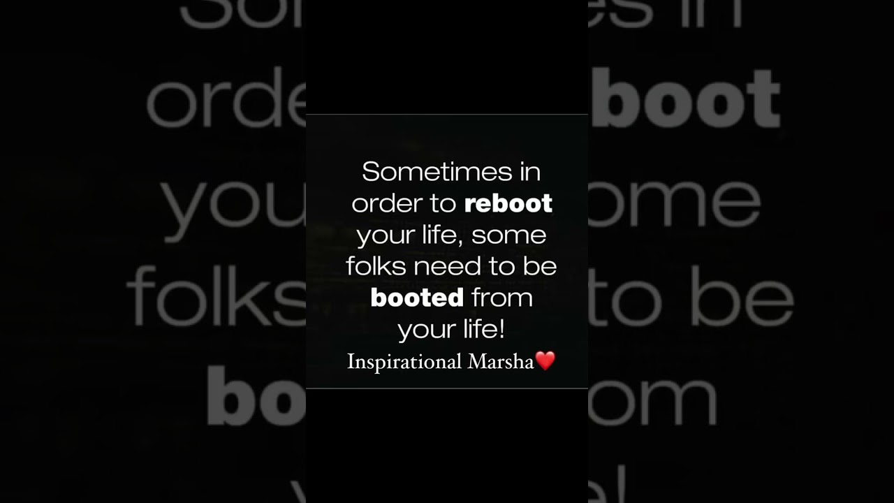REBOOT YOUR LIFE❤️|| PRAYER CHANGES THINGS|| BE ENCOURAGED BELOVED…