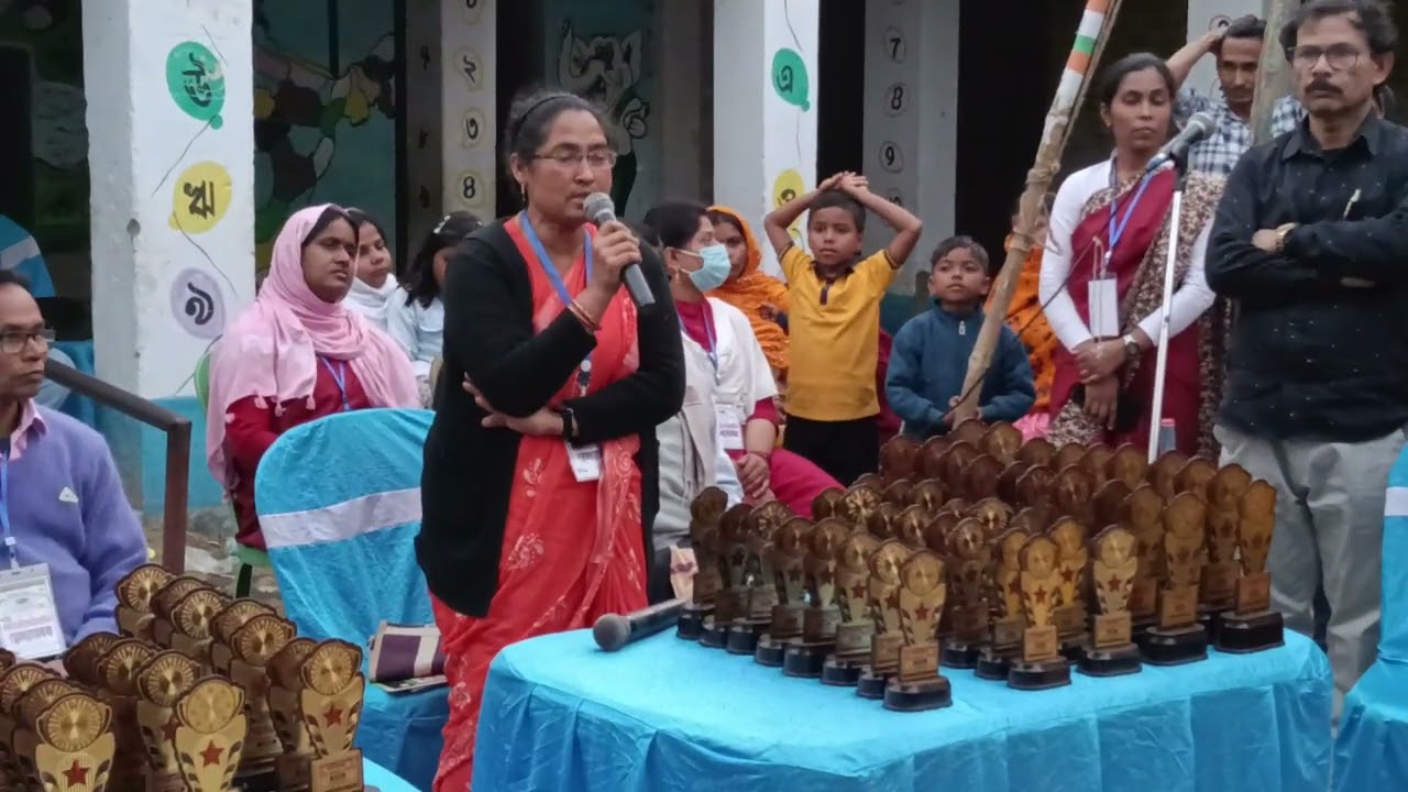 ASHAPUR (RANIPUR) MAHASWETA SHISHO MANDAR.  খেলাধুলার আয়োজন।