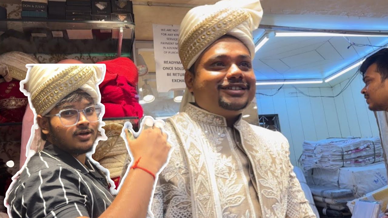 আজ শুধু হবু বরের সব কেনাকাটা হলো 🥰❤️