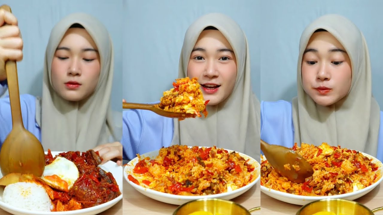 Kompilasi video tiktok ini cia | bibimbap kearifan lokal @youtubeinicia #viral #viralvideo #mukbang 