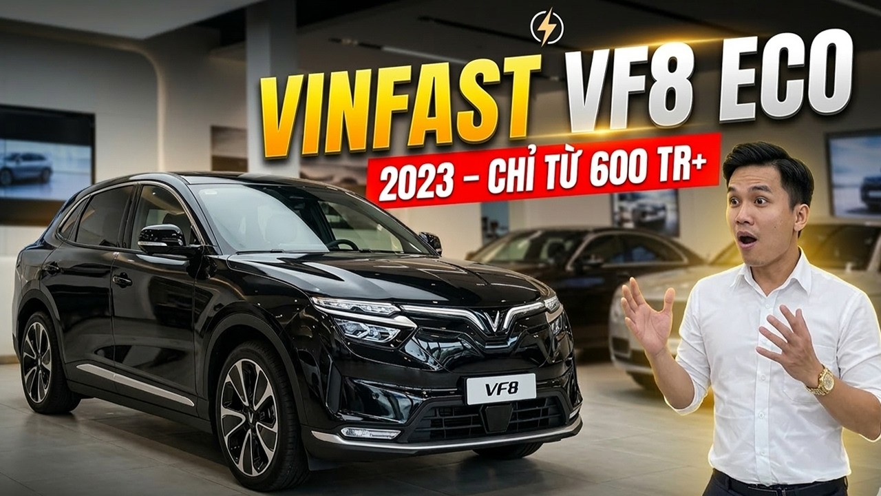 VINFAST VF8 LƯỚT ECO 2023 – MÀU ĐEN CỰC ĐẸP | GF VAXUCO #gfvaxuco