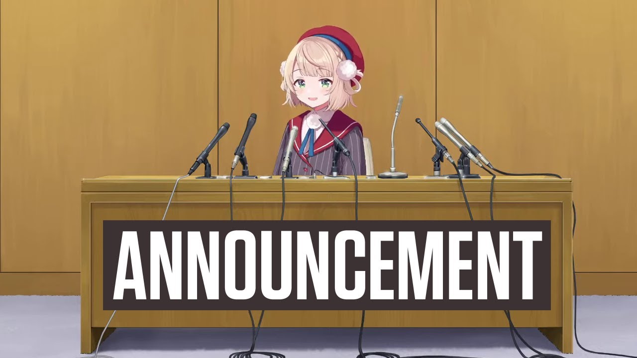 Shigure Ui's Announcement [Eng Subs]