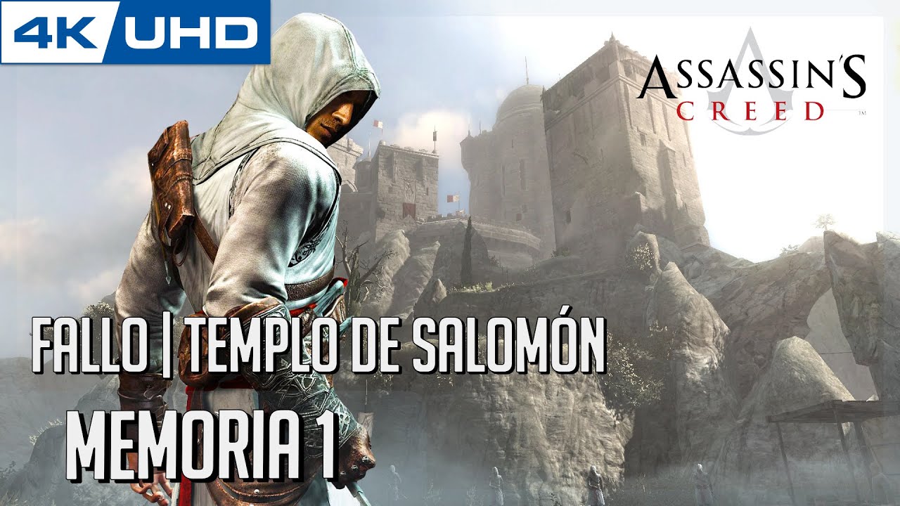 Assassin's Creed l Bloque de memoria 1 l Fallo l Templo de Salomón