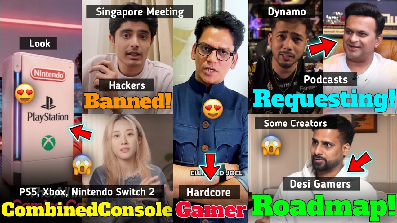 PS5,Xbox,Nintendo Switch 2 Combined Console,Vijay Varma Hardcore Gamer,Scout Request,FFM Roadmap,IGN