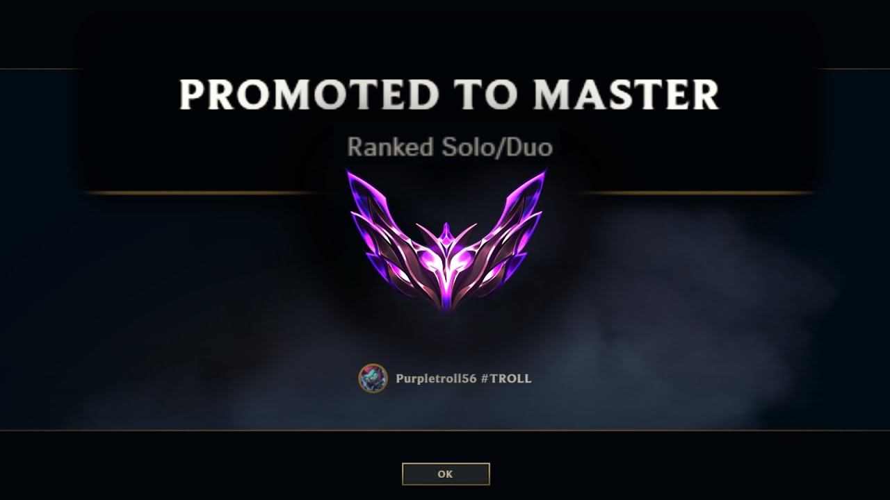I onetricked Trundle top lane to Master.