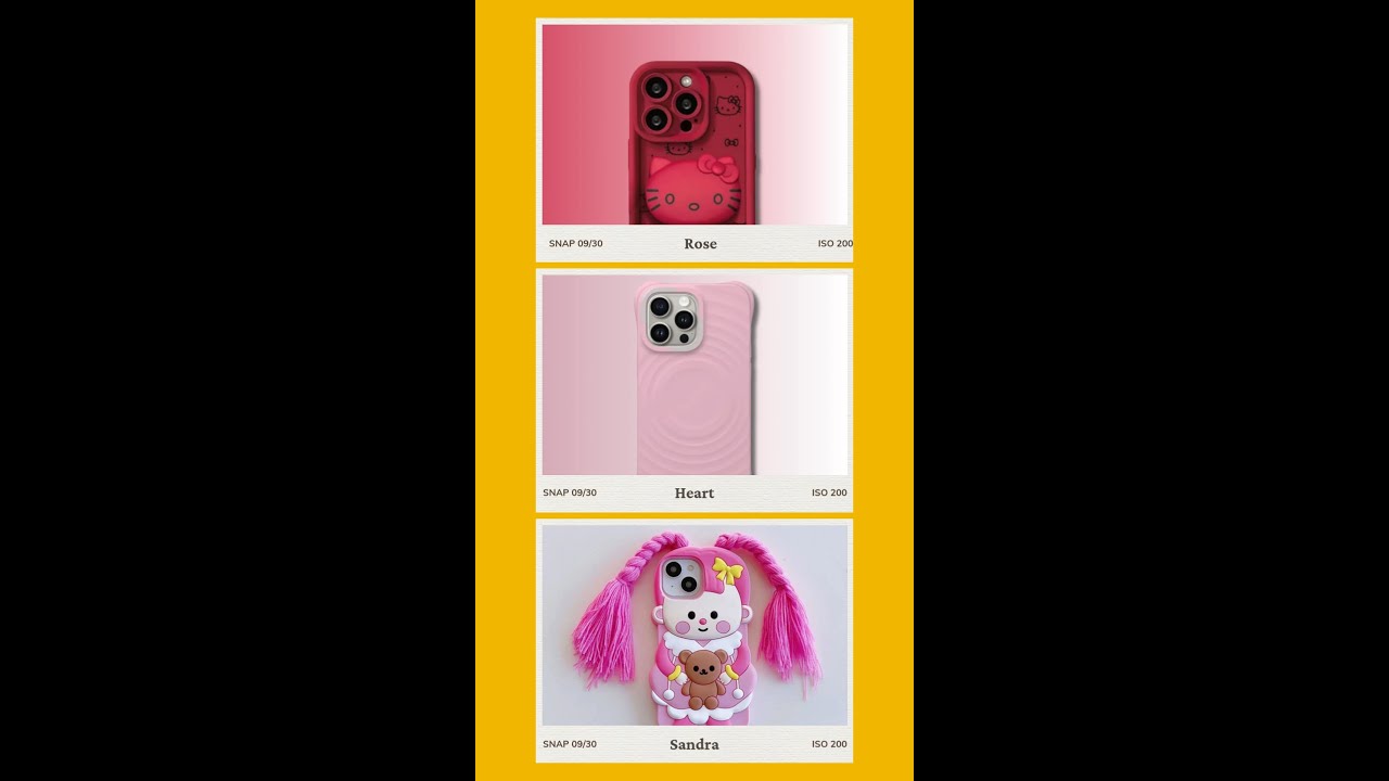 Grunx Premium iPhone Cases for Girls 💖