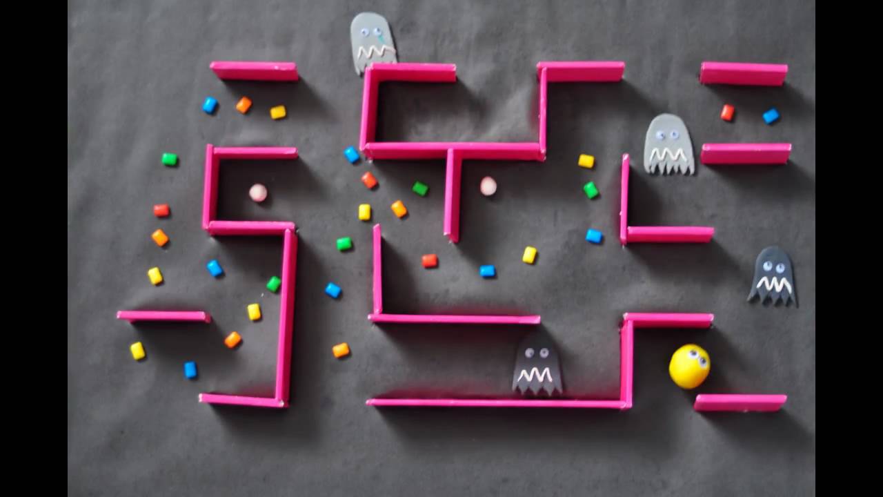 Pac-Man Stop Motion
