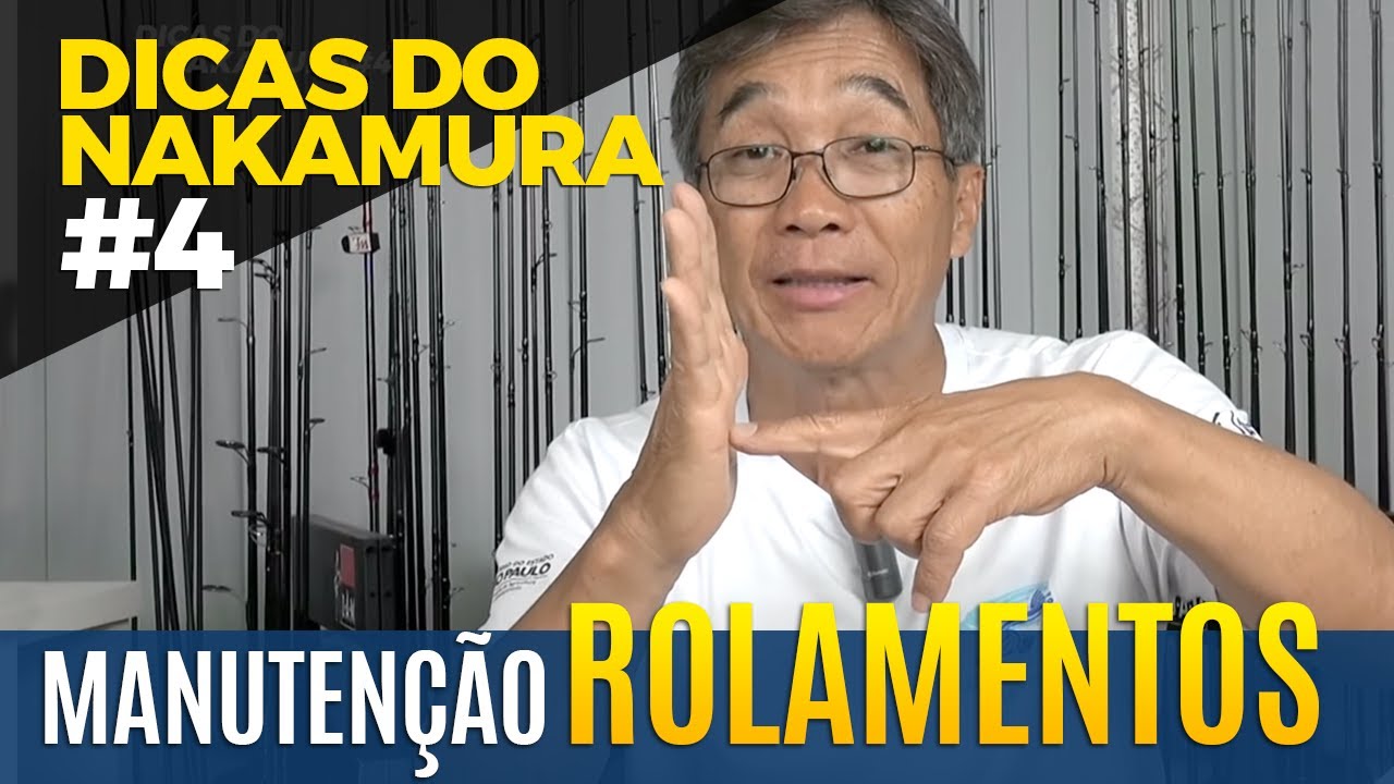 MANUTENÇÃO DOS ROLAMENTOS DA CARRETILHA [DICAS DO NAKAMAURA #4]