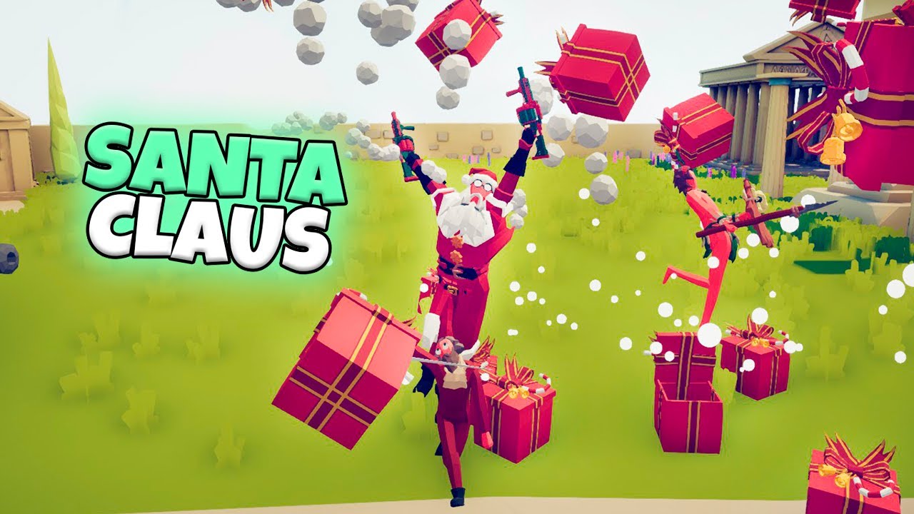 SANTA CLAUS VS EVERY FACTION | TABS UNIT CREATOR GAMEPLAY