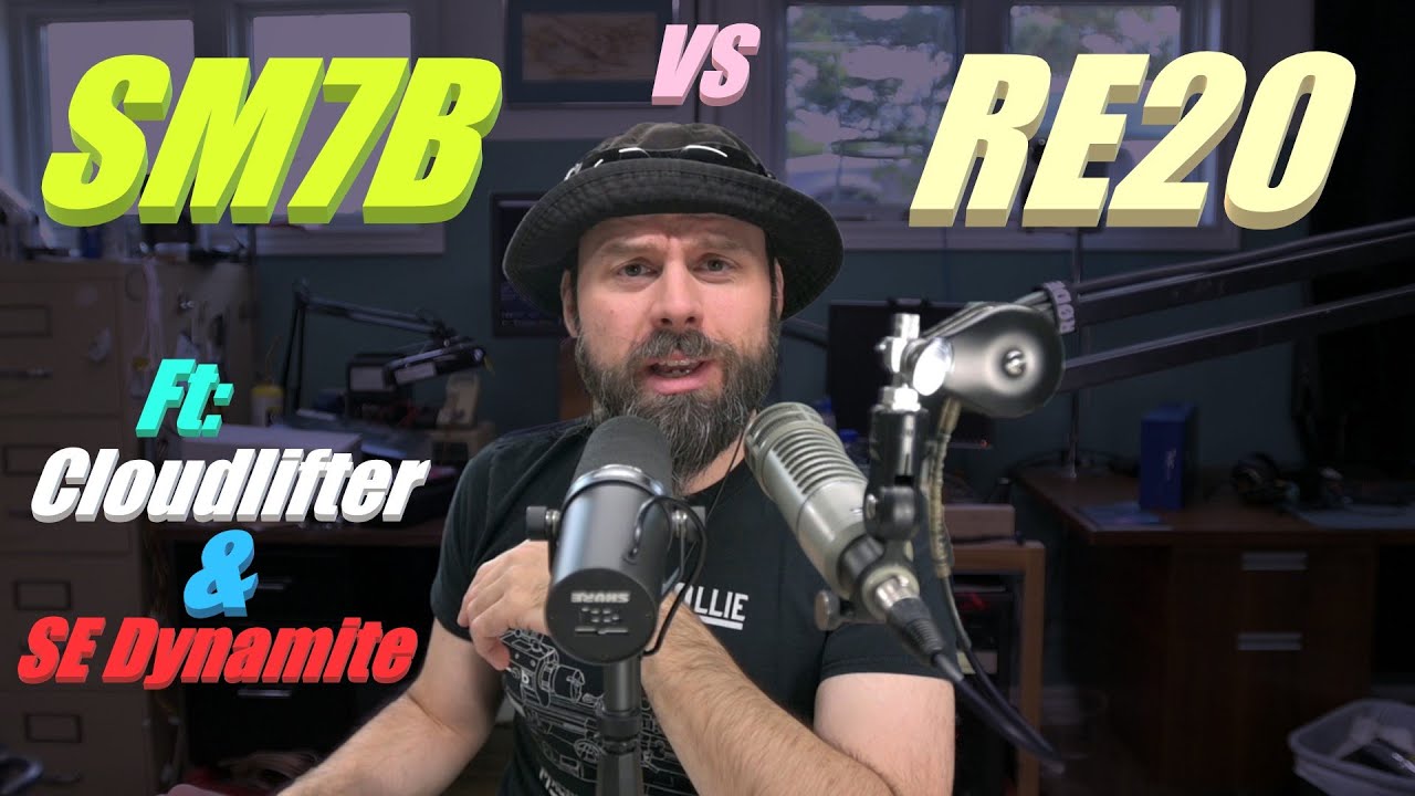 SM7B против RE20 для стриминга игр и подкастов