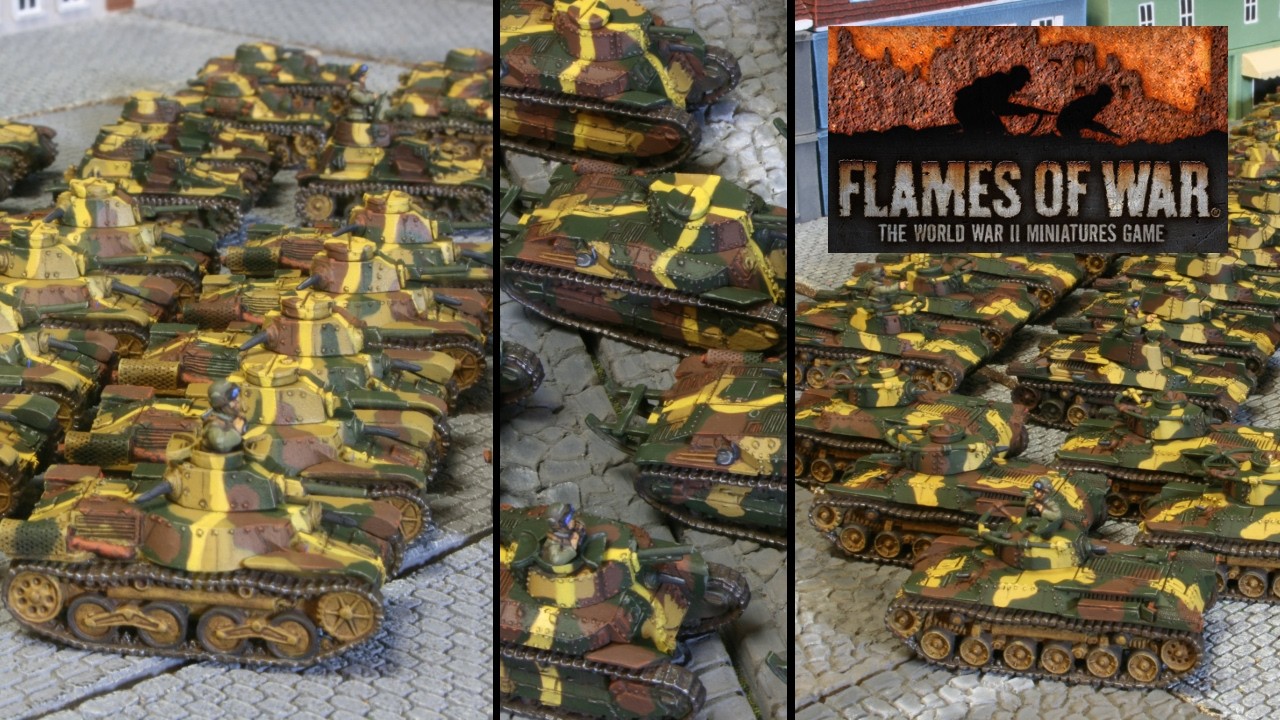 Раскраска японских доспехов для игры Flames of War