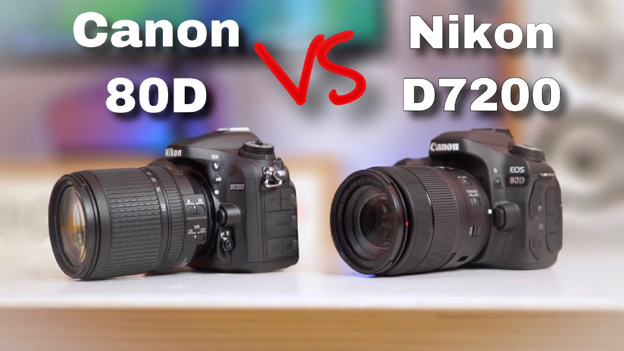 Canon 80D Vs Nikon D7200 | Best Semi- Professional DSLRs!!