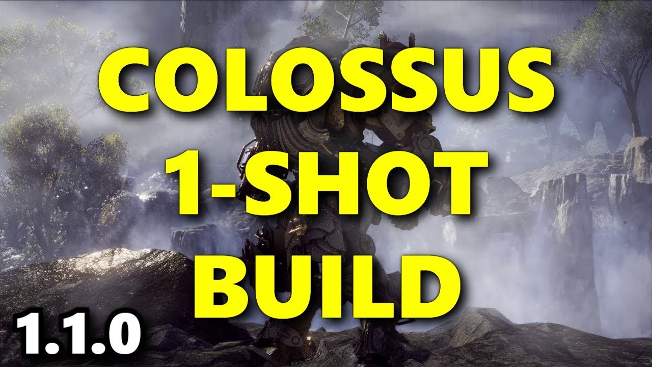 Best Colossus Melee Build for Grandmaster 3 - Colossus Build Guide | Anthem 1.1.0