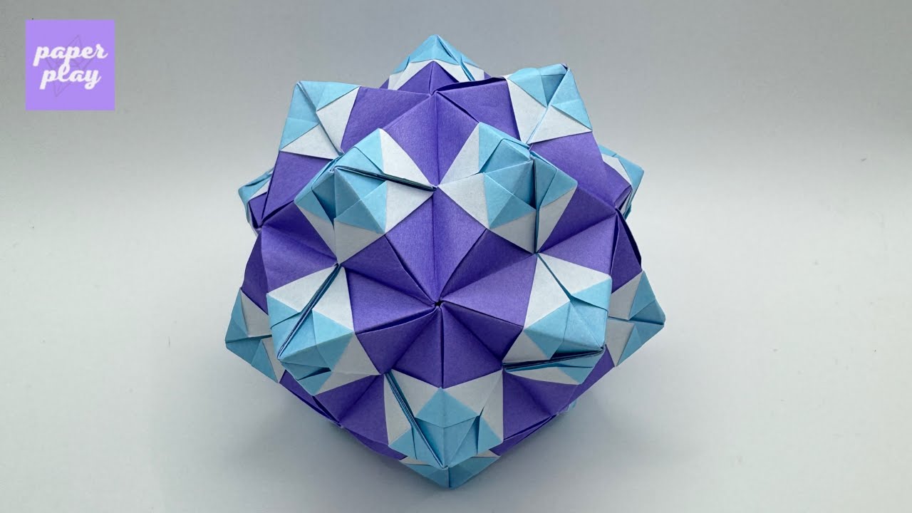 Modular Origami #74 – Complex Assembly Unit | 결합 모듈러 다면체 종이접기