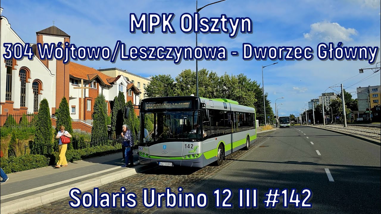 MPK Olsztyn - linia 304, Solaris Urbino 12 III #142