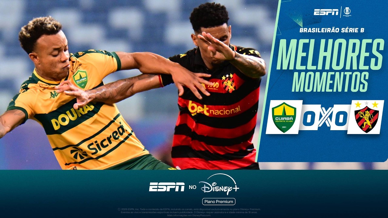CUIAB&Aacute; E SPORT EMPATAM EM JOGO MOVIMENTADO NA ESTREIA DA S&Eacute;RIE B | MELHORES MOMENTOS