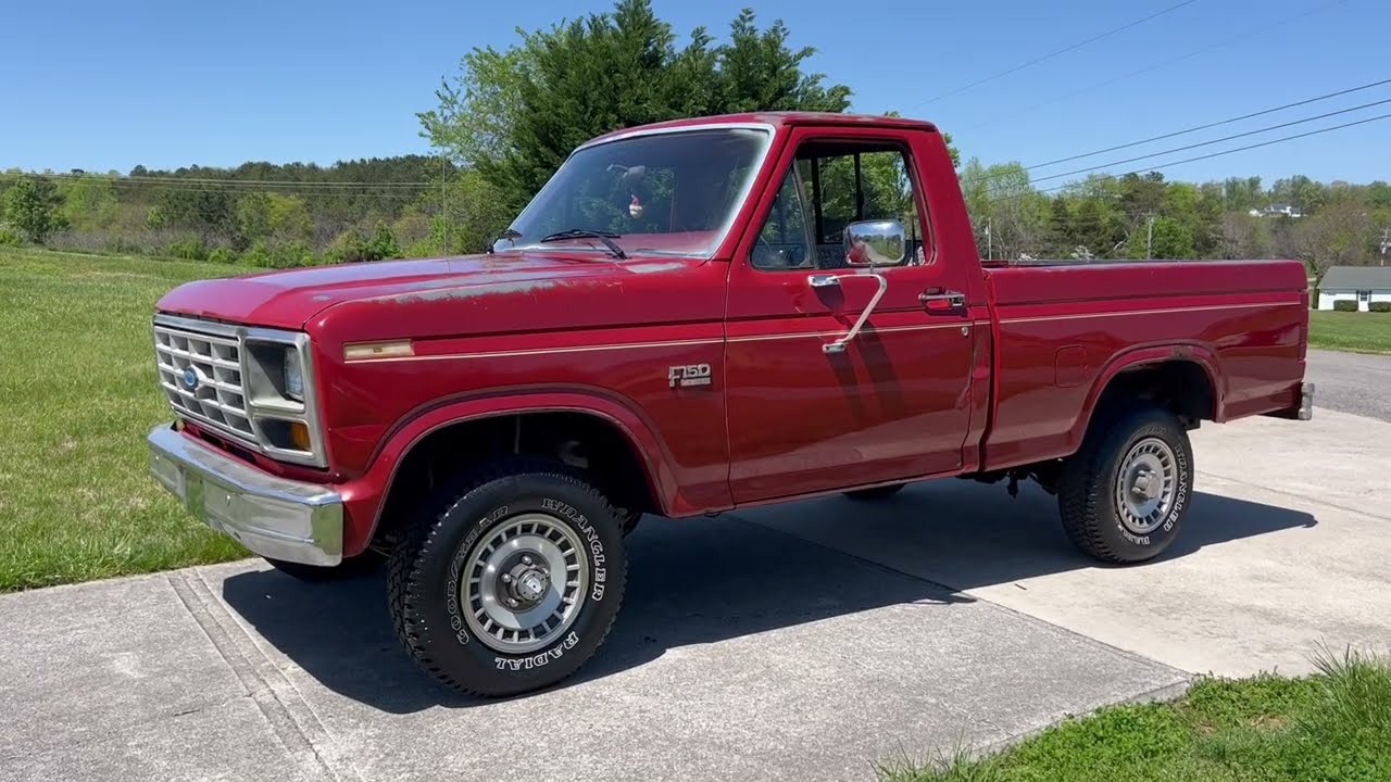 1986 Ford F150 Short Bed 4x4 Walk Around Video