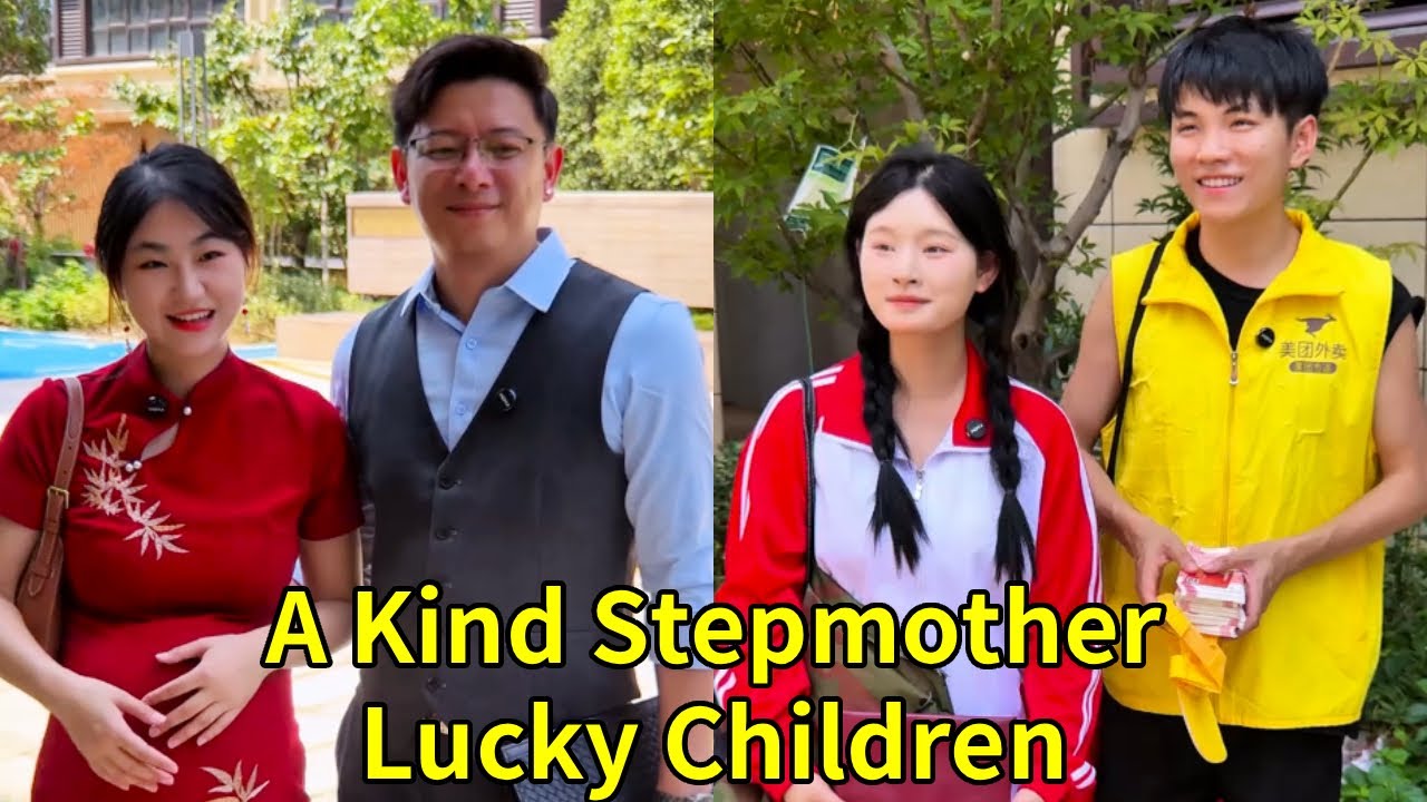 A Kind Stepmother Is Willing To Take In Abandoned Children; They're All Family#funny #drama #film