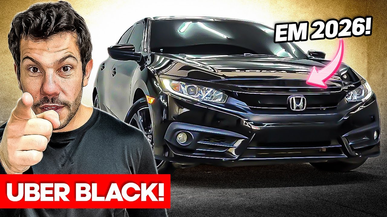 10 CARROS PRA FAZER UBER BLACK EM 2026!!🔥