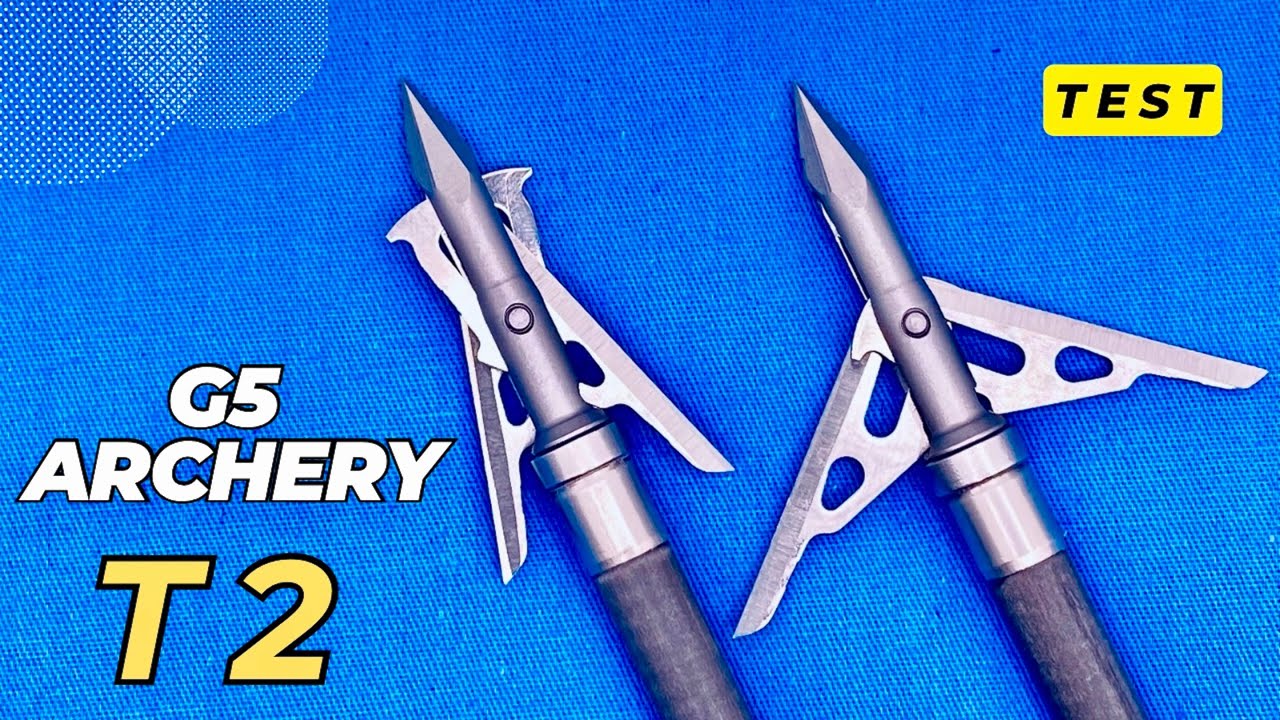 G5 T2 100gr BROADHEAD TEST