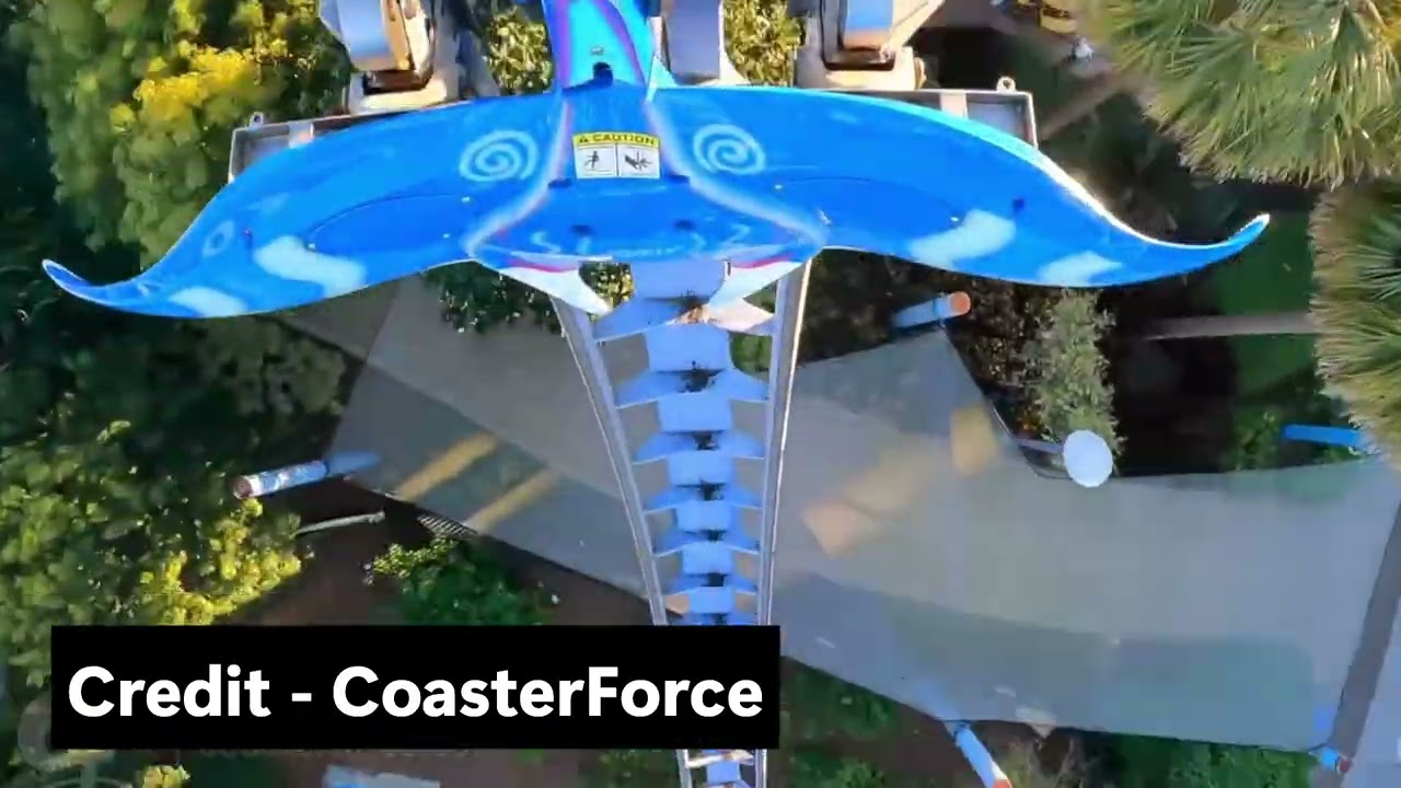 Every Coaster at SeaWorld Orlando RANKED, Includes STATS, POV'S and MORE!