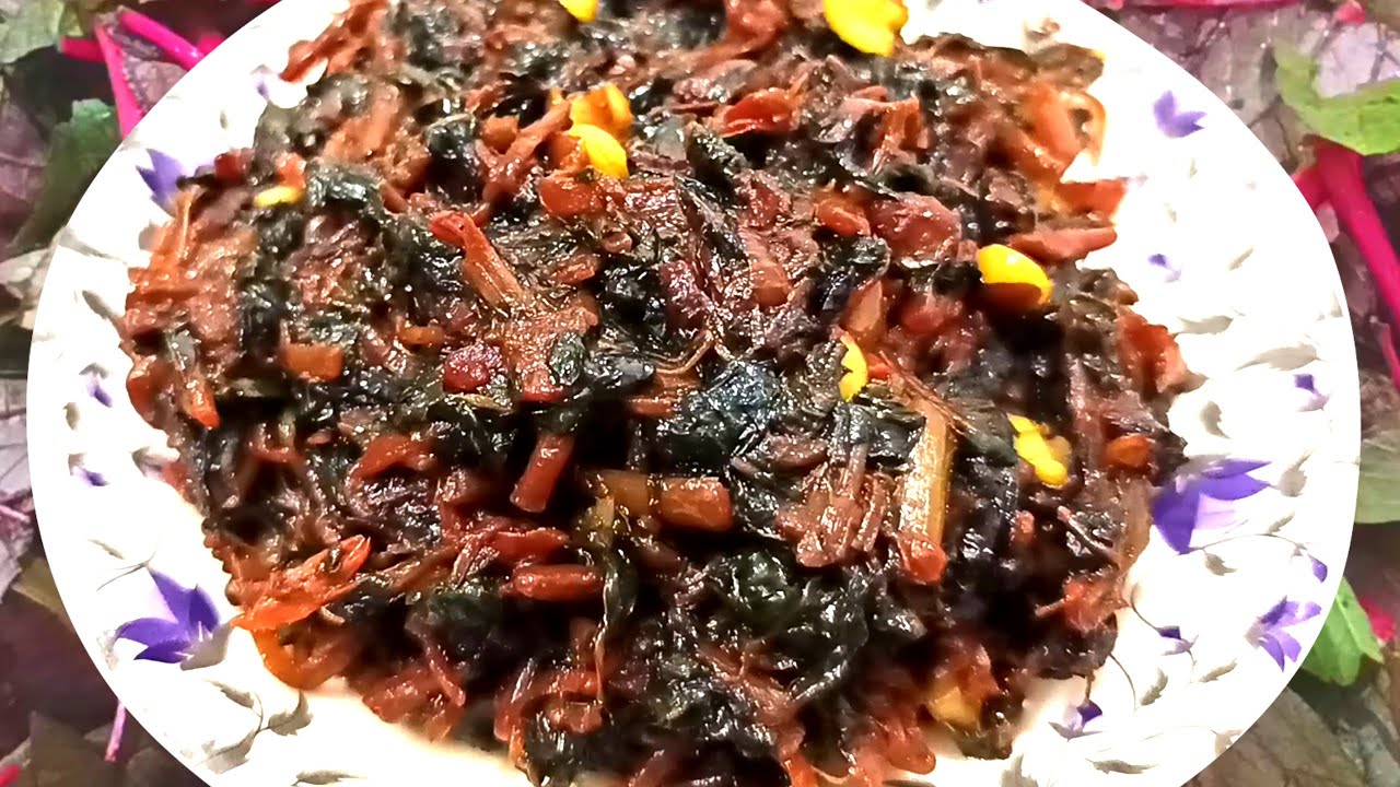 লাল নোটে শাক এভাবে রান্না করলে স্বাদ হবে অতুলনীয়|Lal note shak vaja|Note shak recipe|