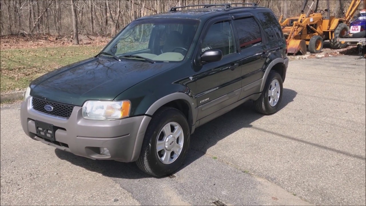 2001 Ford Escape XLT 4x4 Green for sale